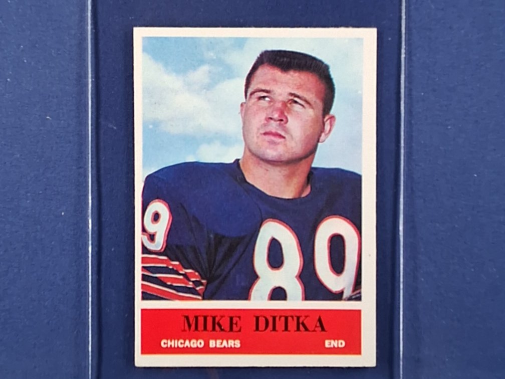 1964 Philadelphia #17 Mike Ditka - Chicago Bears Pitt Pittsburgh Panthers