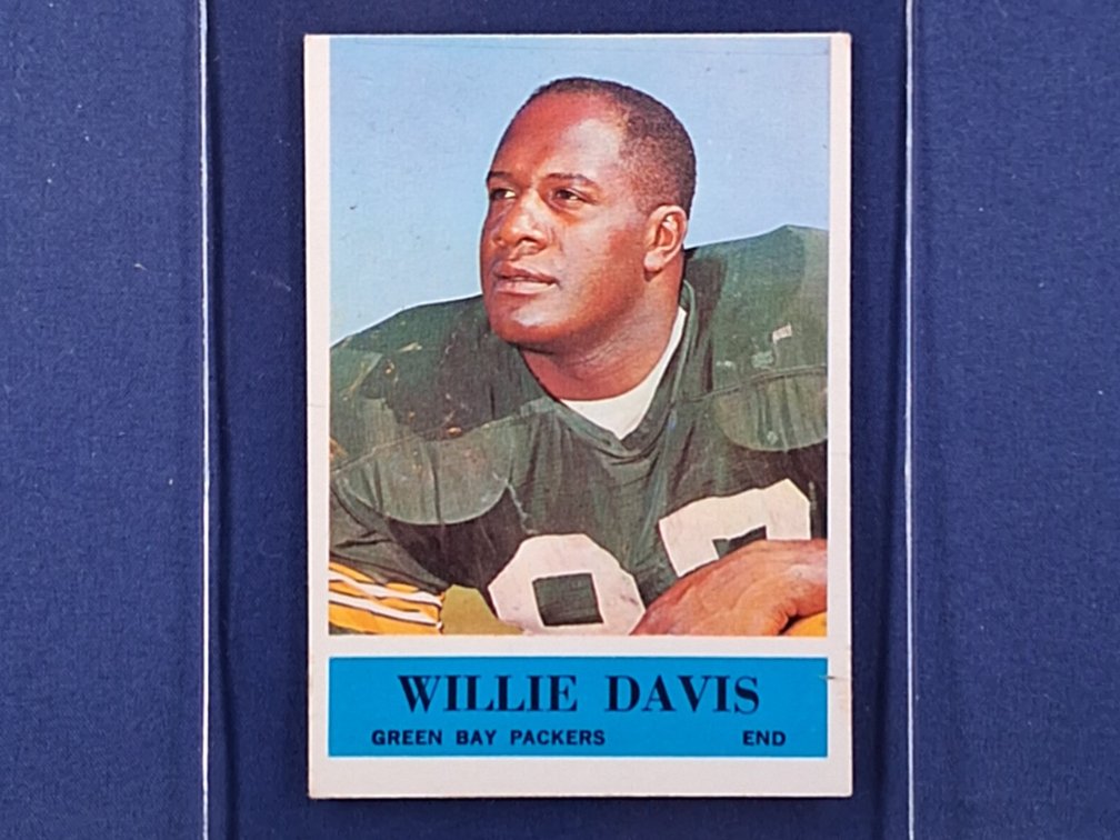 1964 Philadelphia #72 Willie Davis ROOKIE CARD - Green Bay Packers Grambling Tigers