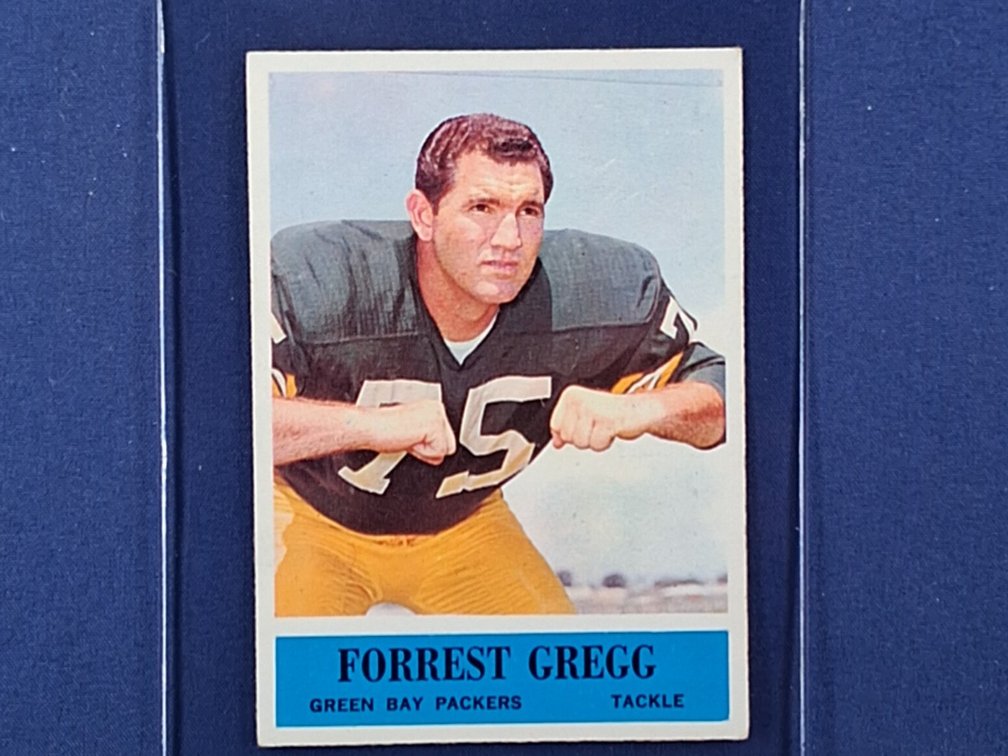 1964 Philadelphia #73 Forrest Gregg - Green Bay Packers SMU Mustangs