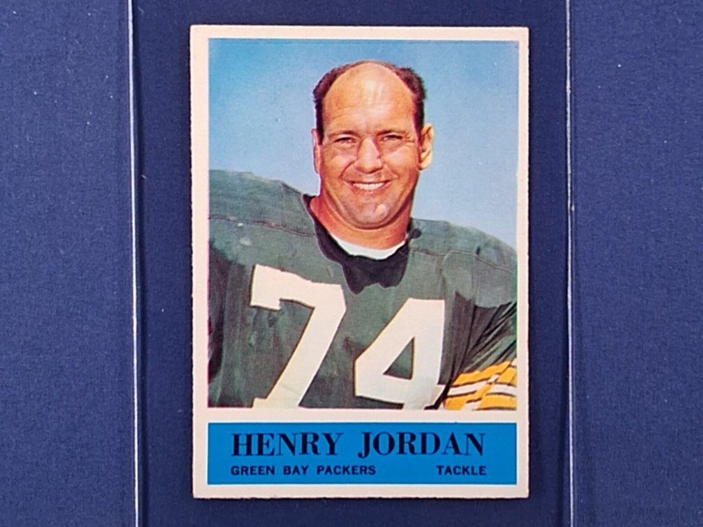 1964 Philadelphia #75 Henry Jordan - Green Bay Packers Virginia Hank