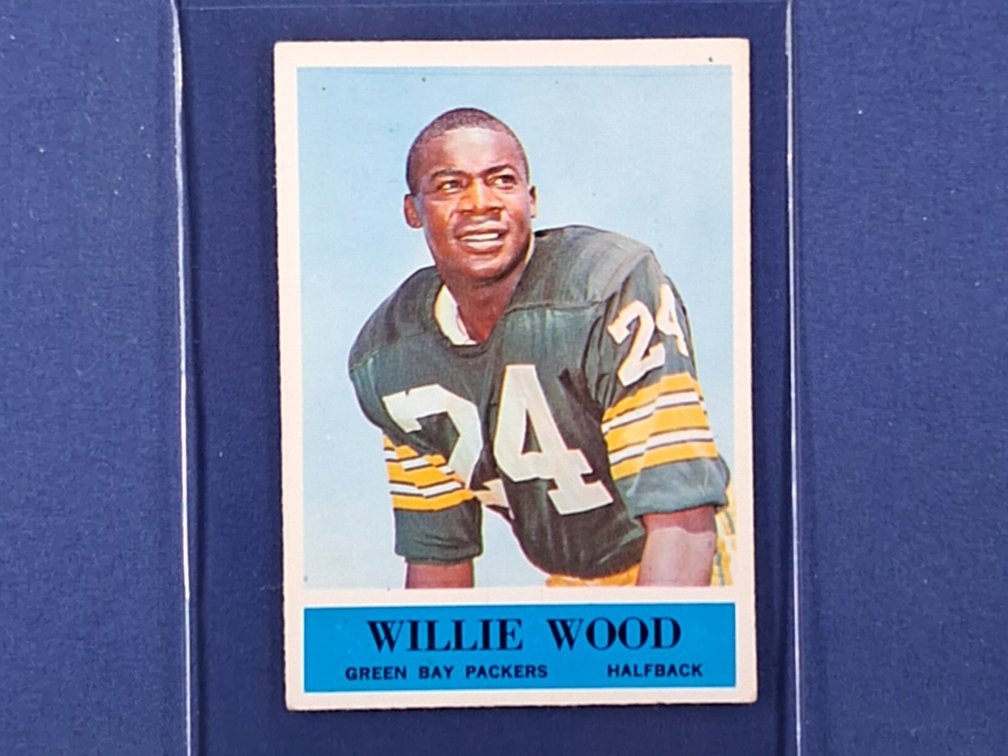 1964 Philadelphia #82 Willie Wood - Green Bay Packers USC Southern Cal Trojans
