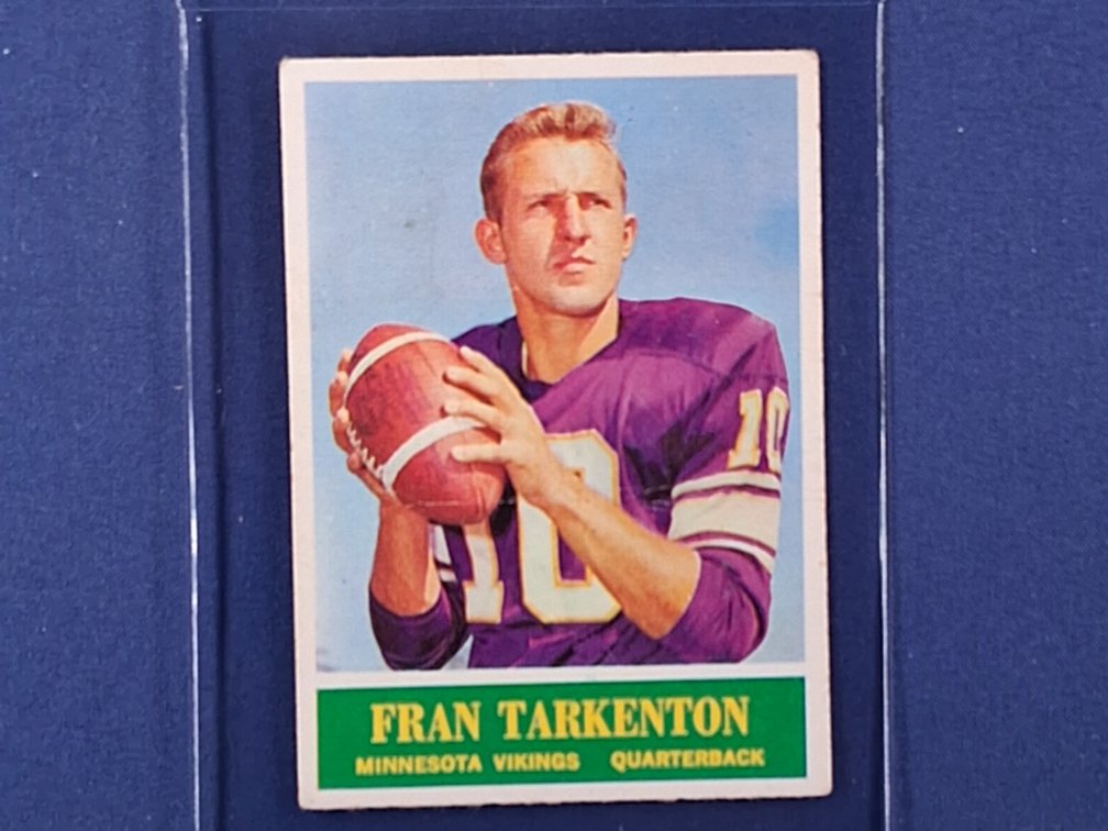 1964 Philadelphia #109 Fran Tarkenton - Minnesota Vikings Georgia Bulldogs