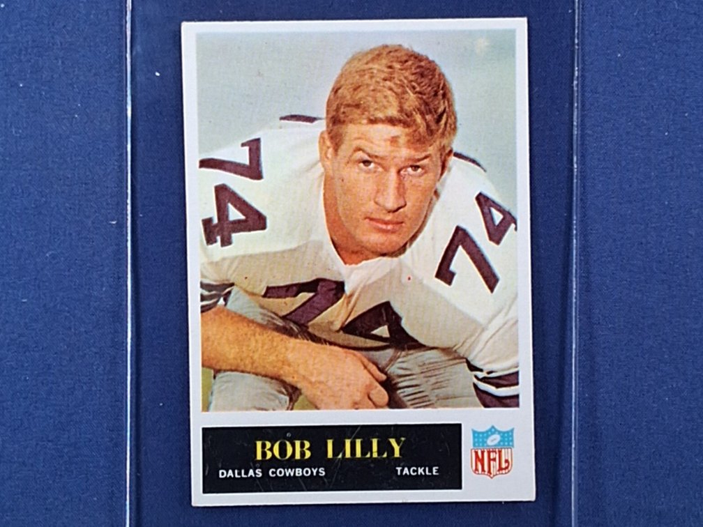 1965 Philadelphia #47 Bob Lilly - Dallas Cowboys TCU Texas Christian Horned Frogs