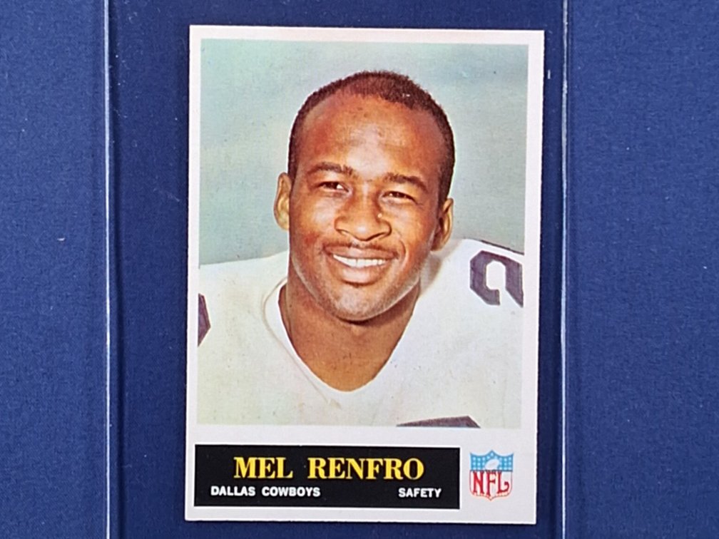 1965 Philadelphia #53 Mel Renfro ROOKIE CARD - Dallas Cowboys Oregon Ducks
