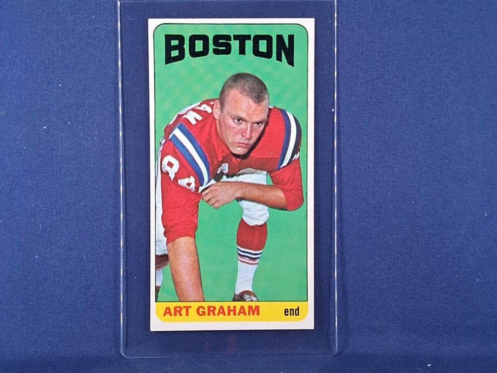 1965 Topps #11 Art Graham SHORT PRINT - Boston New England Patriots SP