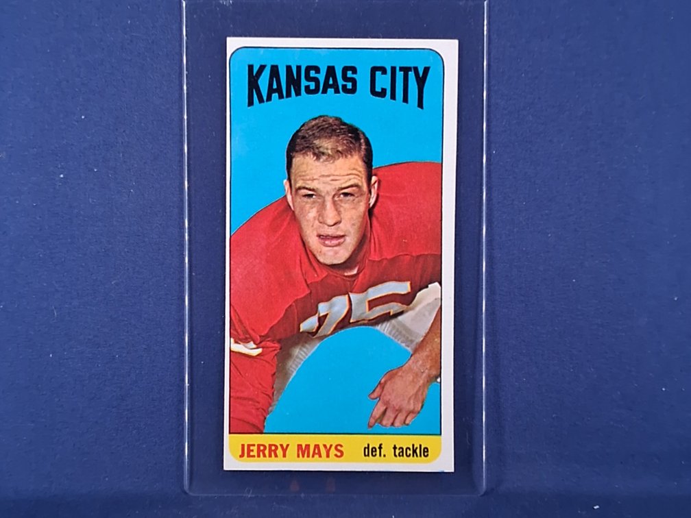 1965 Topps #106 Jerry Mays - Kansas City Chiefs SMU Southern Methodist