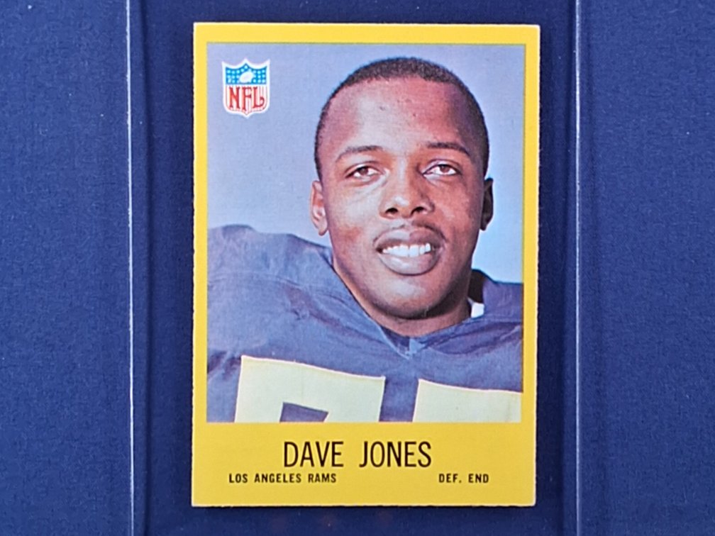 1967 Philadelphia #90 Dave "Deacon' Jones - Los Angeles Rams David