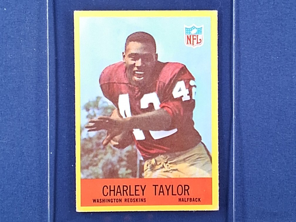 1967 Philadelphia #190 Charley Taylor - Washington Redskins Arizona State Sun Devils