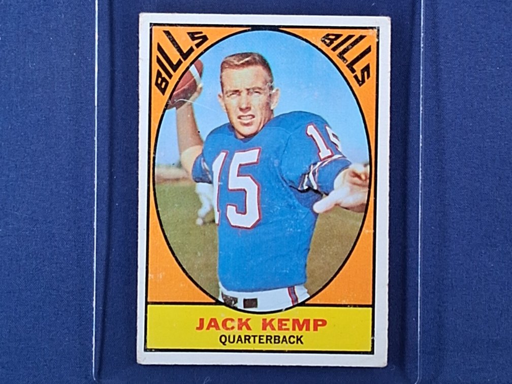 1967 Topps #24 Jack Kemp - San Diego Chargers Buffalo Bills