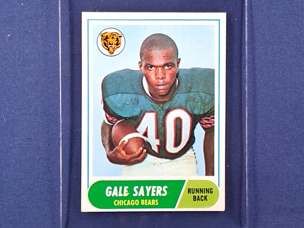1968 Topps #75 Gale Sayers - Chicago Bears Kansas Jayhawks