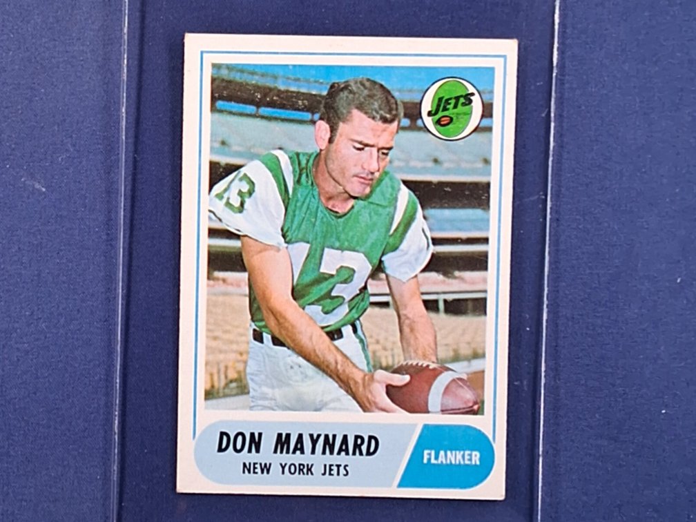 1968 Topps HIGH #169 Don Maynard - Mew York Jets UTEP Miners