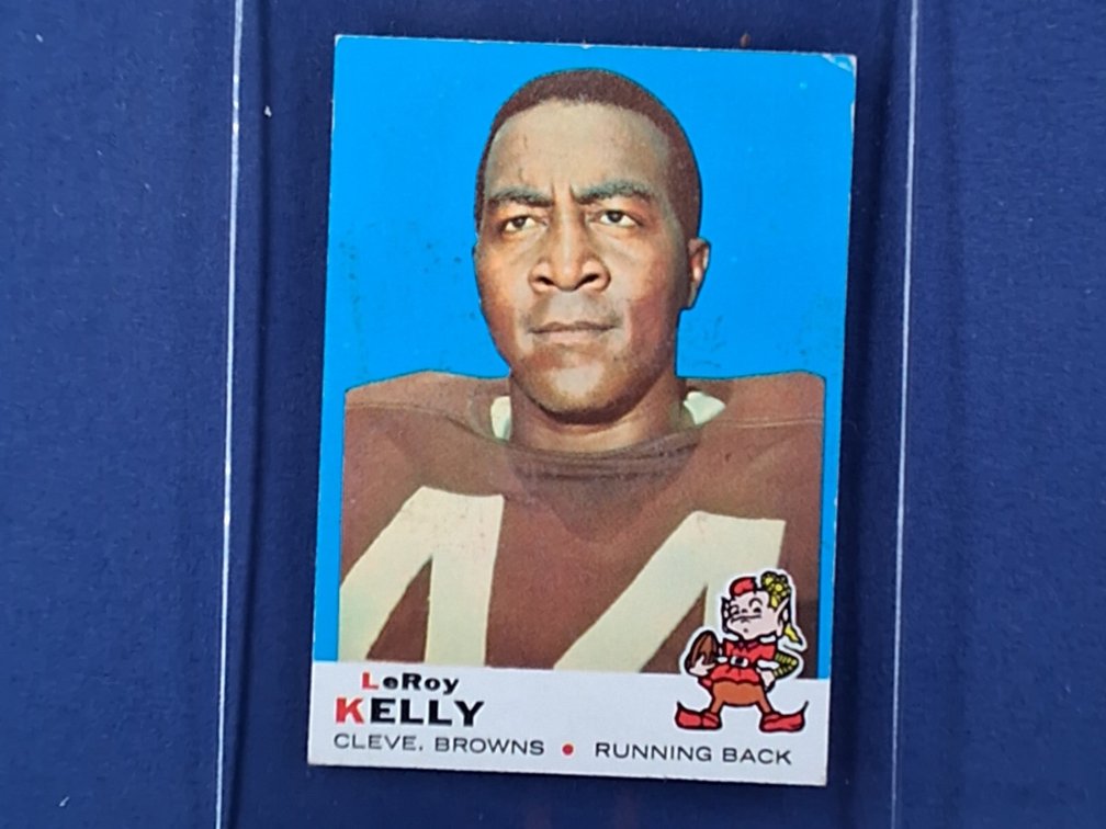 1969 Topps #1 LeRoy Kelly - Cleveland Browns