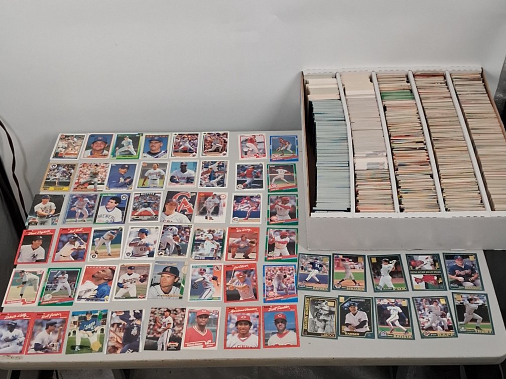 monster box of Baseball cards