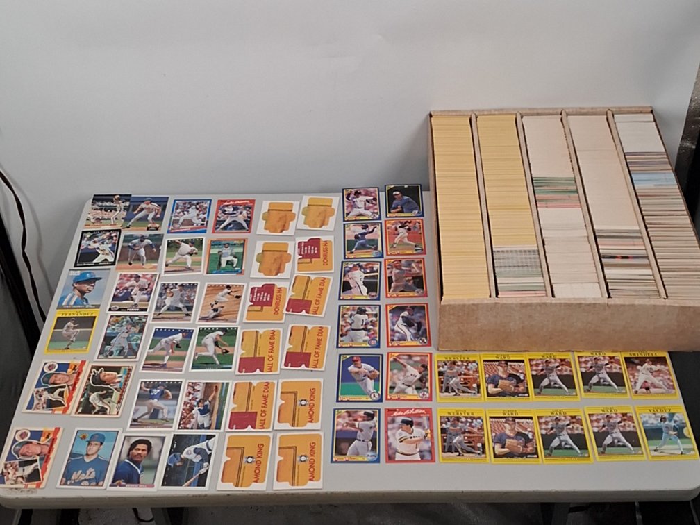 monster box of Baseball cards