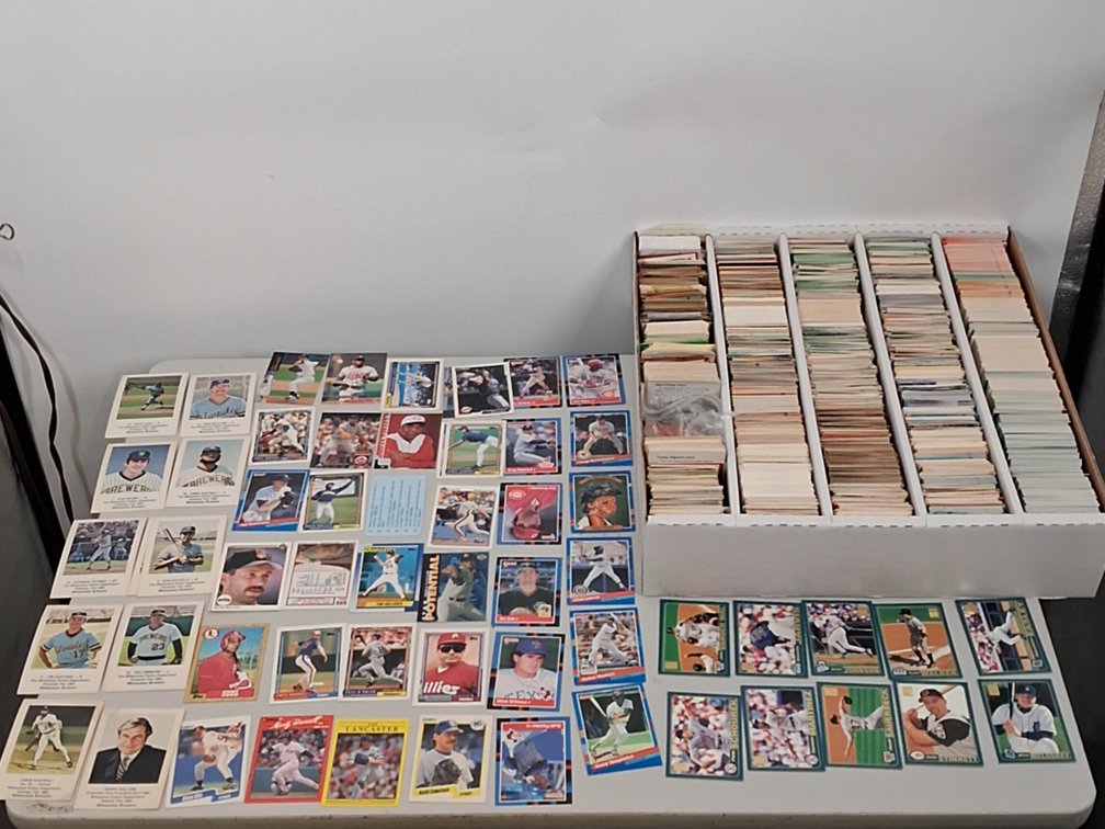 monster box of Baseball cards