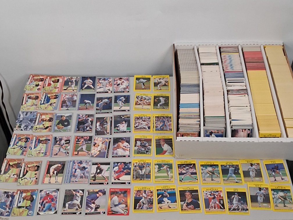 monster box of Baseball cards
