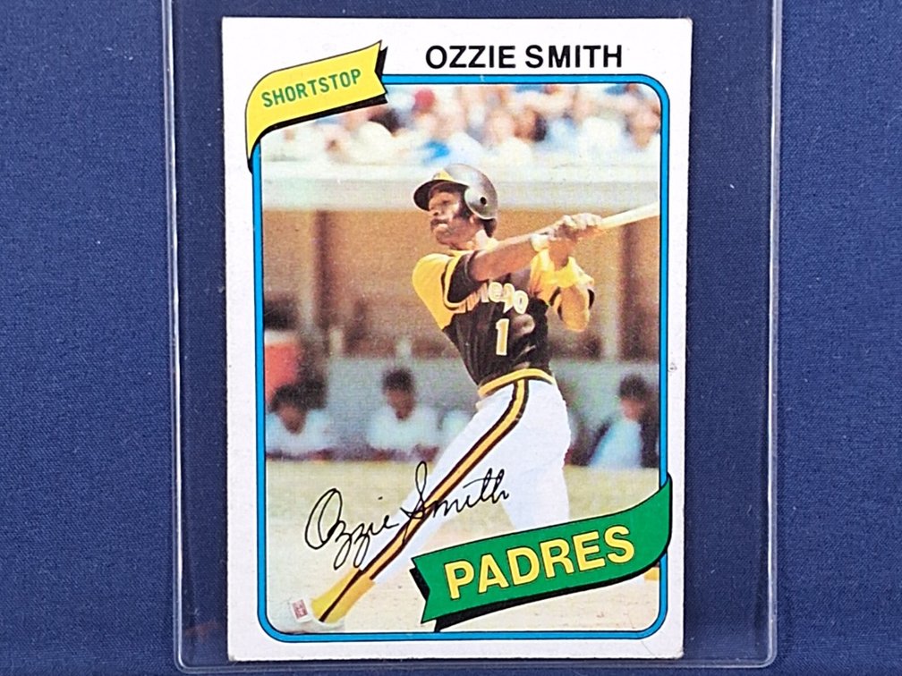 1980 Topps #393 Ozzie Smith HOF