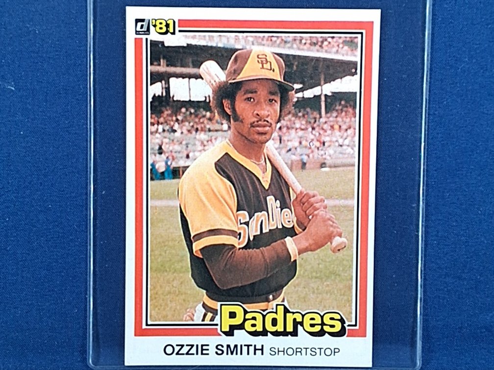 1981 Donruss #1 Ozzie Smith HOF