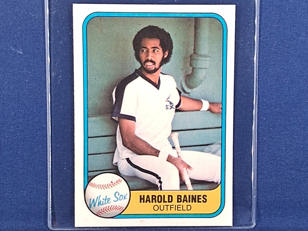 1981 Fleer #346 Harold Baines Rookie HOF
