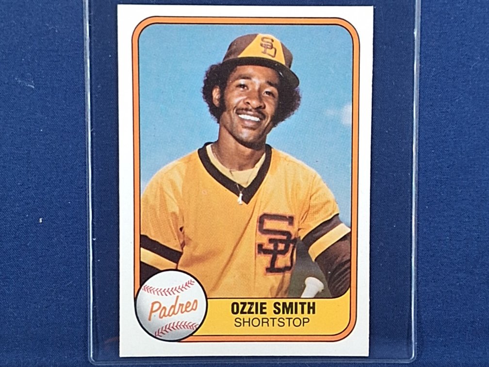 1981 Fleer #488 Ozzie Smith HOF