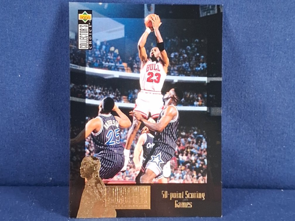 1995/96 Collectors Choice #K10 Michael Jordan HOF