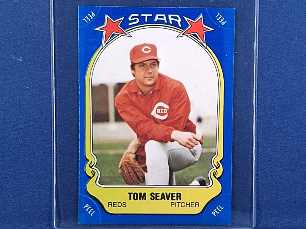 1981 Fleer Star Sticker #49 Tom Seaver HOF