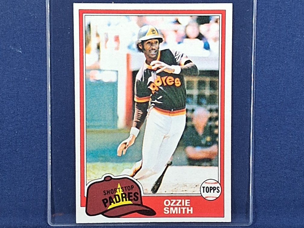 1981 Topps #254 Ozzie Smith HOF