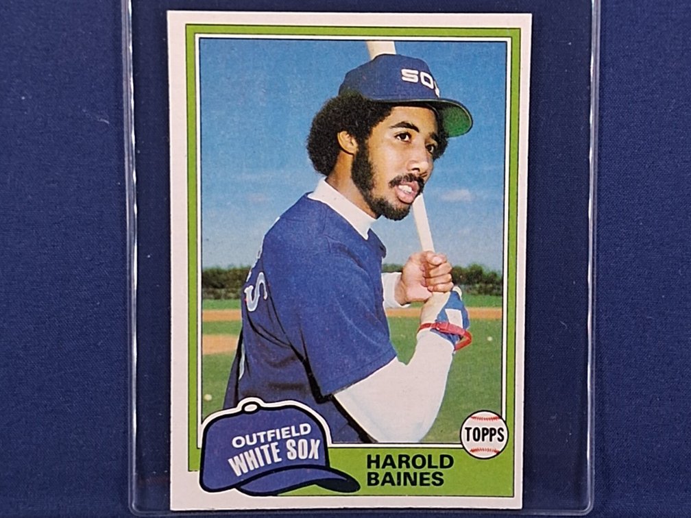 1981 Topps #347 Harold Baines Rookie HOF