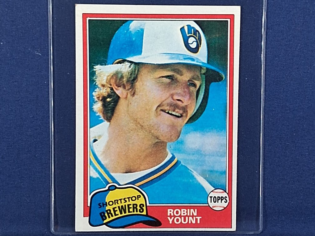 1981 Topps #515 Robin Yount HOF