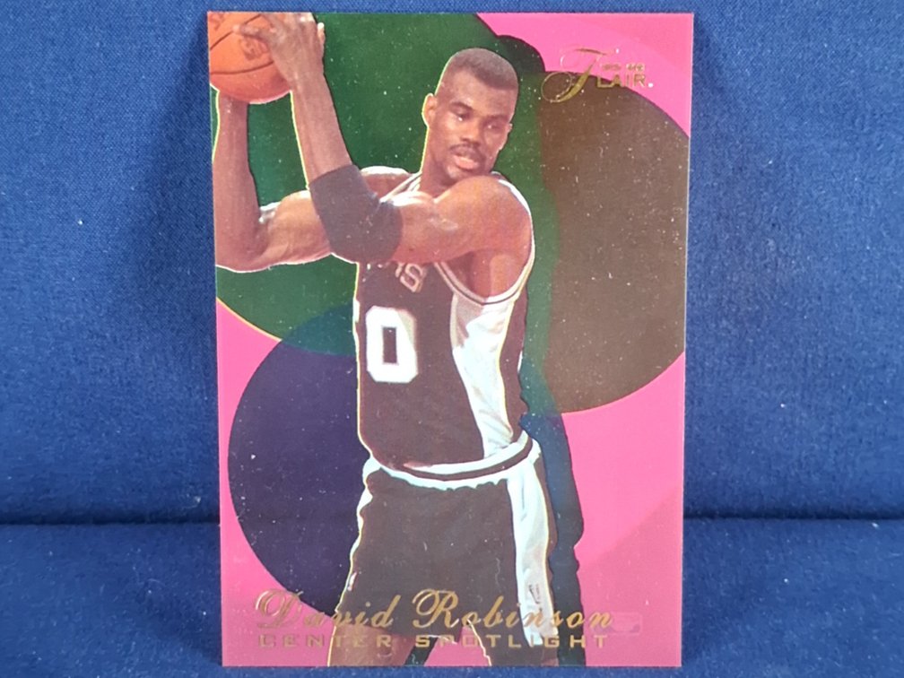 1995/96 Flair Center Spotlight #6 of 6 David