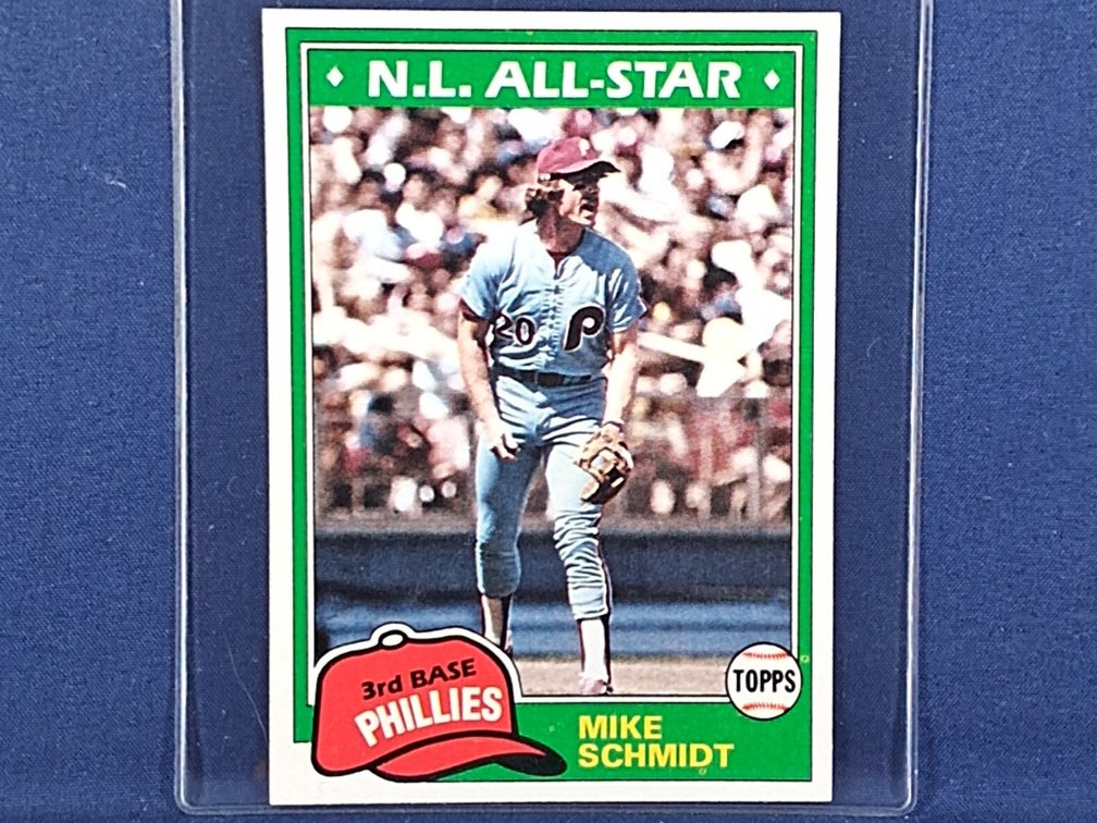 1981 Topps #540 Mike Schmidt HOF