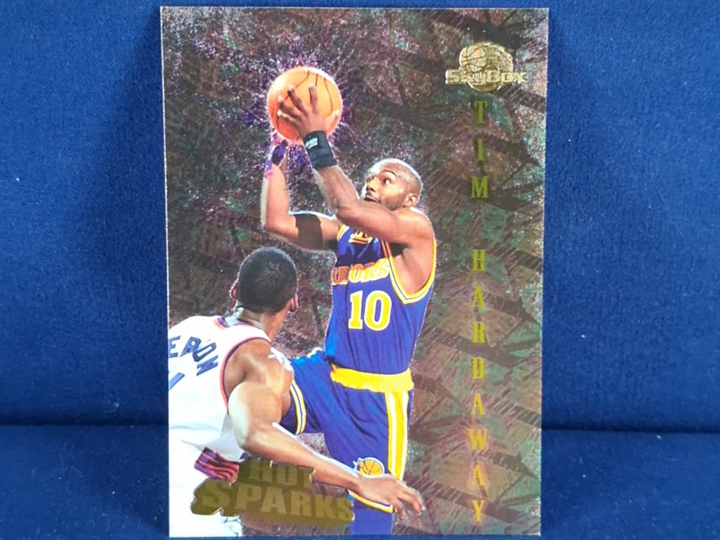 1995/96 Skybox Hot Sparks #H53 Tim Hardaway HOF