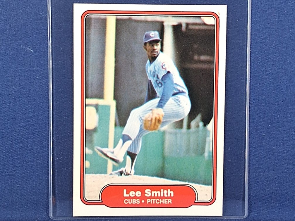 1982 Fleer #603 Lee Smith Rookie HOF
