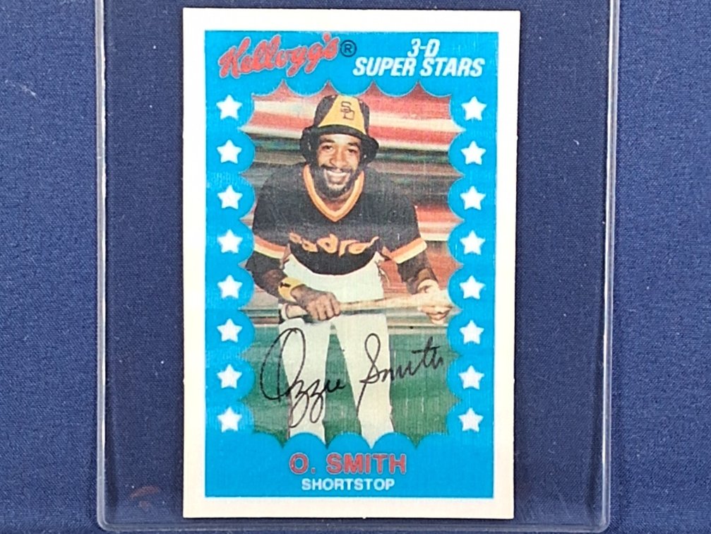 1982 Kellogg's #6 Ozzie Smith HOF