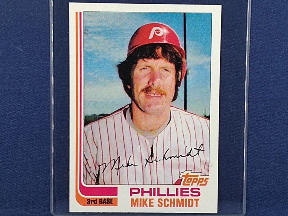 1982 Topps #100 Mike Schmidt HOF