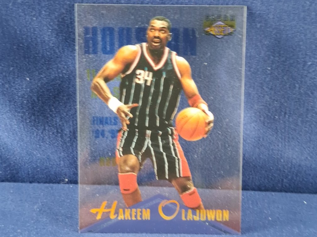 1996 Clear Assets #2 Hakeem Oiajuwon HOF