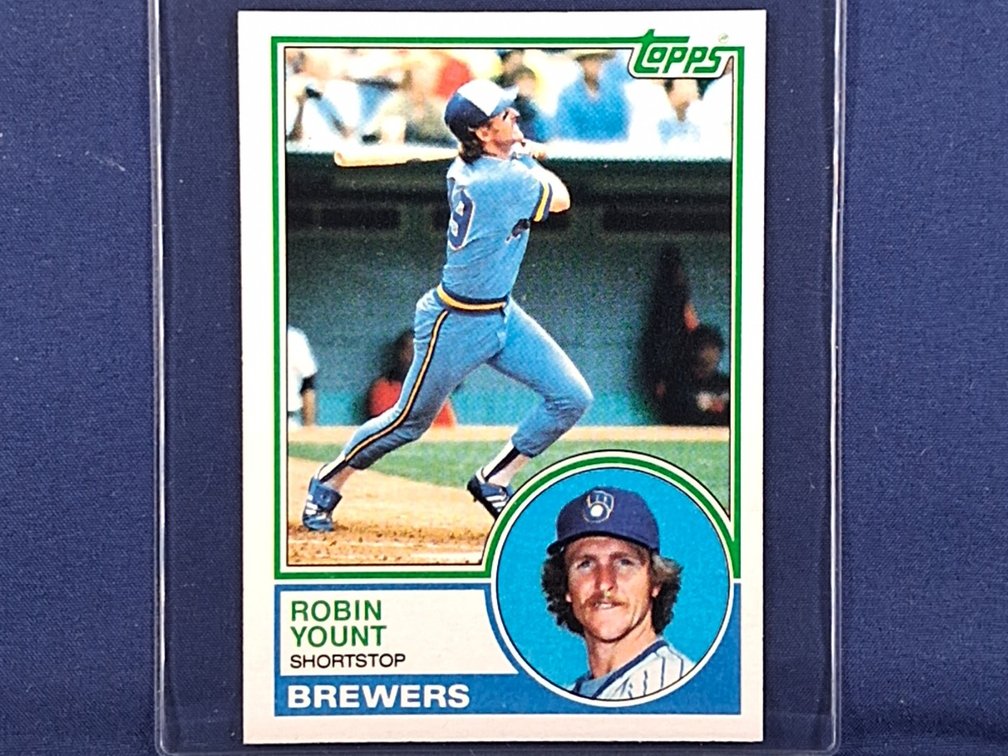 1983 Topps #350 Robin Yount HOF