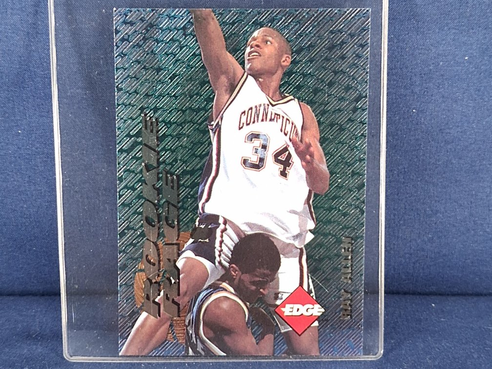1996 Edge Rookie Rage #2 Ray Allen Rookie HOF