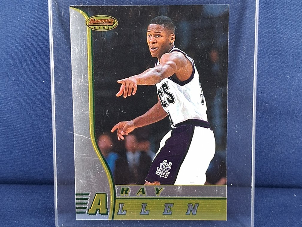 1996/97 Bowmans Best #34 Ray Allen Rookie HOF