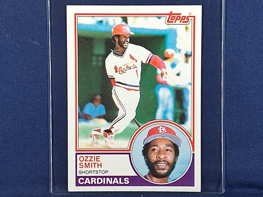 1983 Topps #540 Ozzie Smith HOF