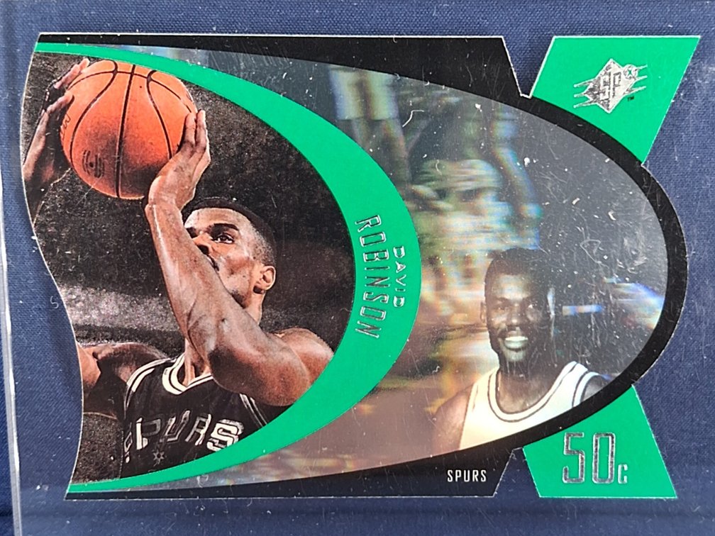 1997/98 UD SP #41 David Robinson HOF