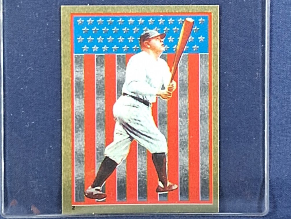 1983 Topps Sticker #2 Babe Ruth HOF