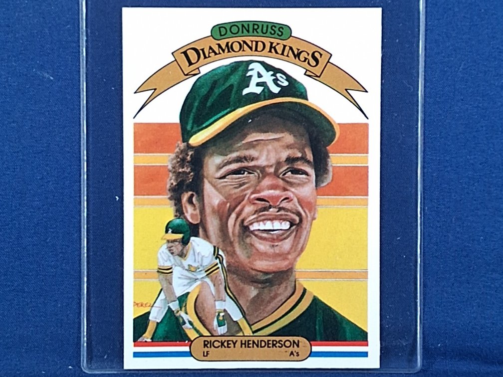 1984 Donruss Diamond Kings #11 Rickey