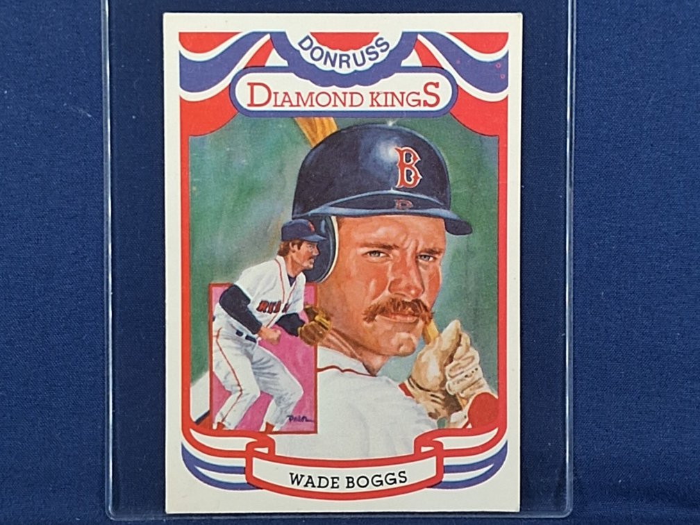 1984 Donruss Diamond Kings #26 Wade Boggs HOF
