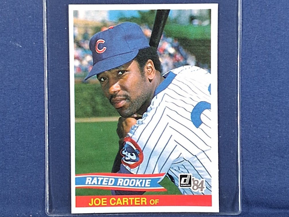 1984 Donruss #41 Joe Carter Rookie