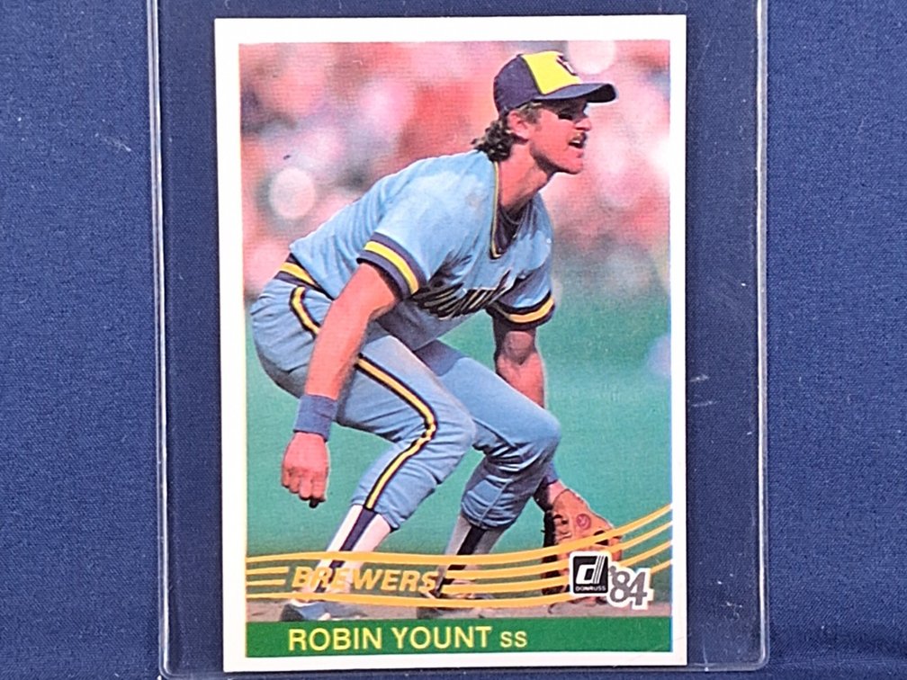 1984 Donruss #48 Robin Yount HOF
