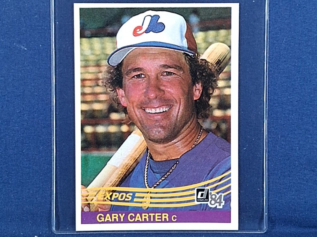 1984 Donruss #55 Gary Carter HOF