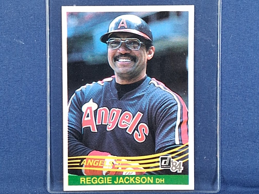 1984 Donruss #57 Reggie Jackson HOF