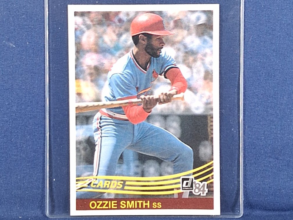 1984 Donruss #59 Ozzie Smith HOF