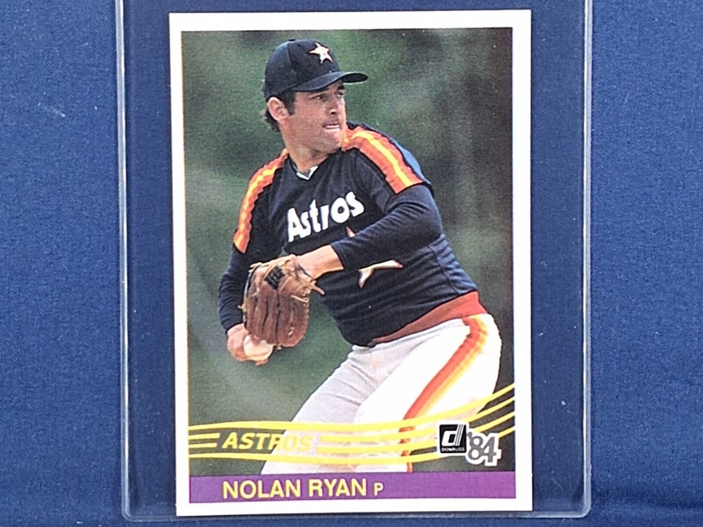 1984 Donruss #60 Nolan Ryan HOF